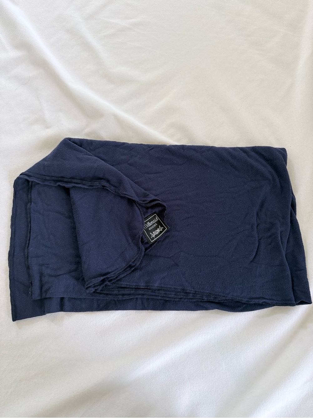 Milkmaid navy swaddle